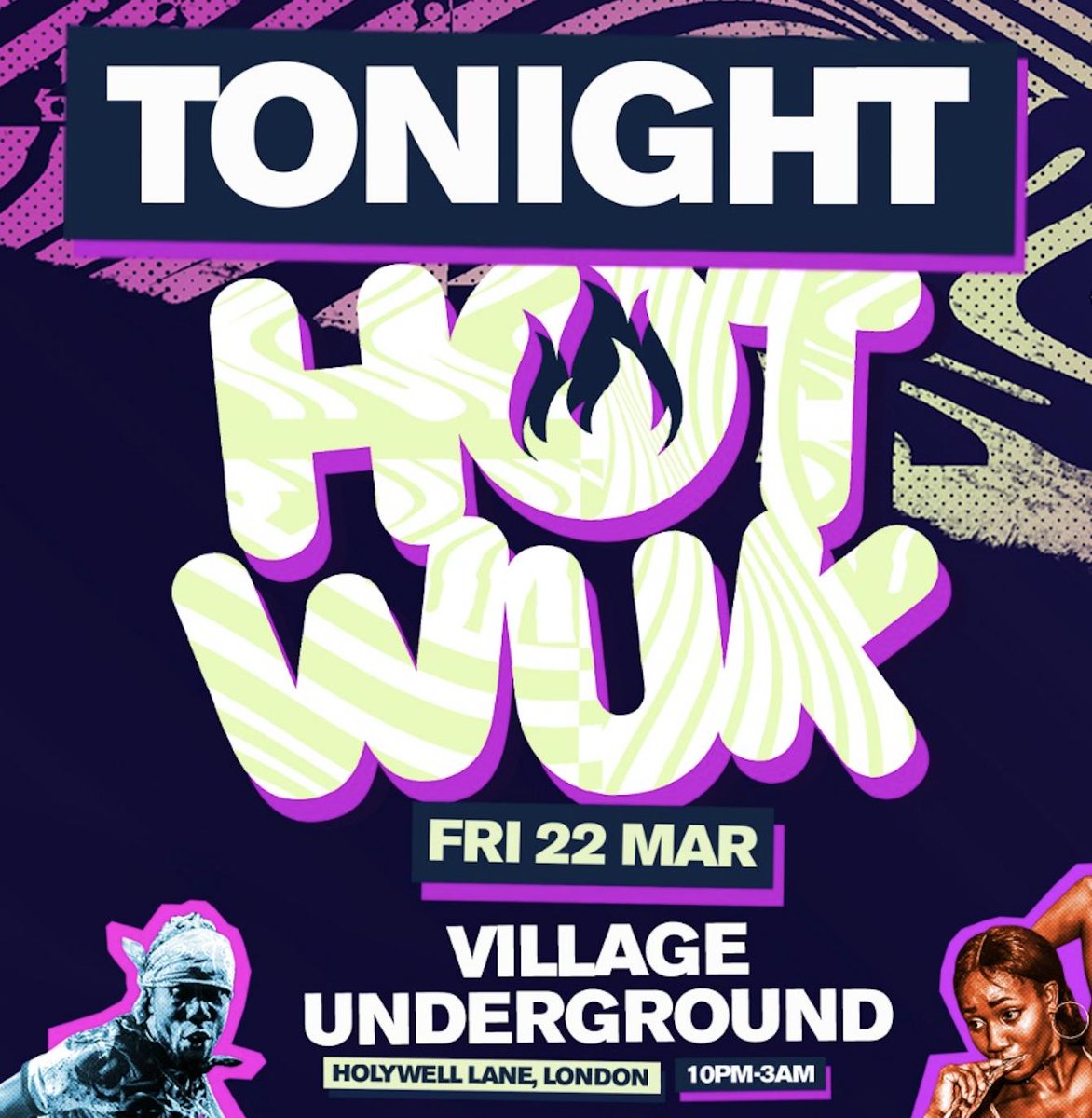 Dancehall time in London tonight 📣📣📣

Tickets 👉 hotwuklondon.eventbrite.co.uk