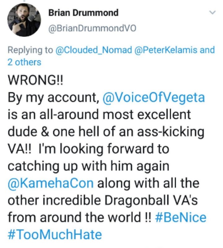 GokuDRyuzaki's tweet photo. #BeNic ?! Chris Sabot needed to #BeNice I recalled he call someone a F****t &amp; called a certain Anime YouTuber weird looking when trying to interview him &amp; saying he's trying to get away from him 
Chris is a judgmental prick
#IStandWithVic all the way https://t.co/b9VMbt69y9