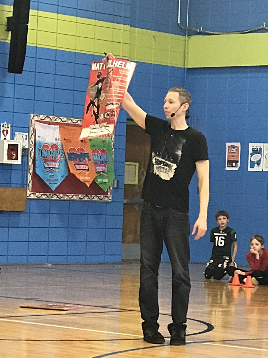 Your words are like money. ❤️ 💵 thank you <a href="/mattwilhelmbmx/">Matt Wilhelm</a> for speaking to our Ss today. #engage109 #wilmot109 #wilmotkindnessrocks