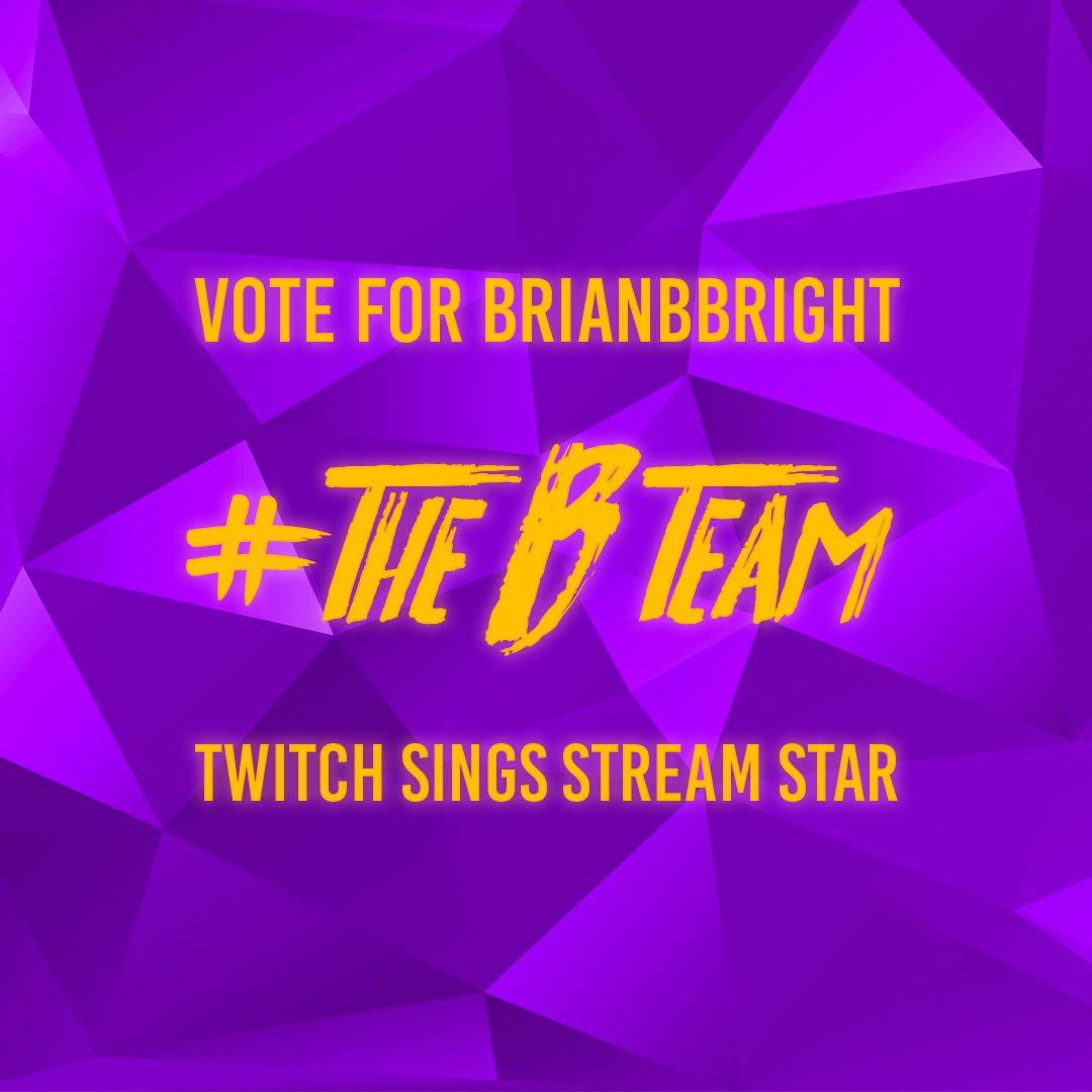 YourStarlingTTV's tweet image. ✨ I've never been more proud of excited for anyone EVER! Congrats @BrianBBright on making the #StreamStar Finals!!! #TheBTeam ✨