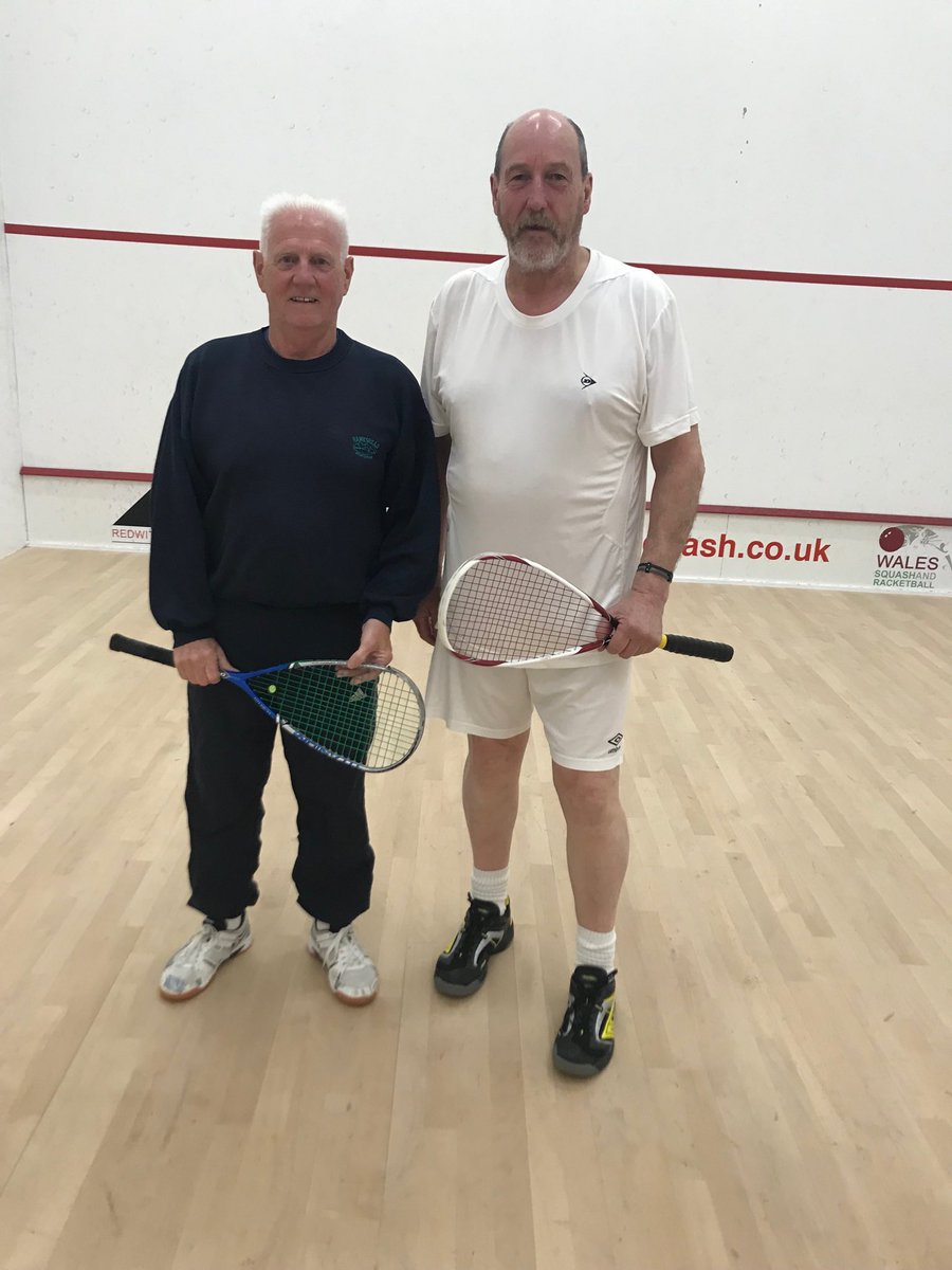 wxmbrymbosquash's tweet photo. NW Masters started tonight with 065 players Alan &amp; Ian on first #mastersquash https://t.co/sEgciltc92