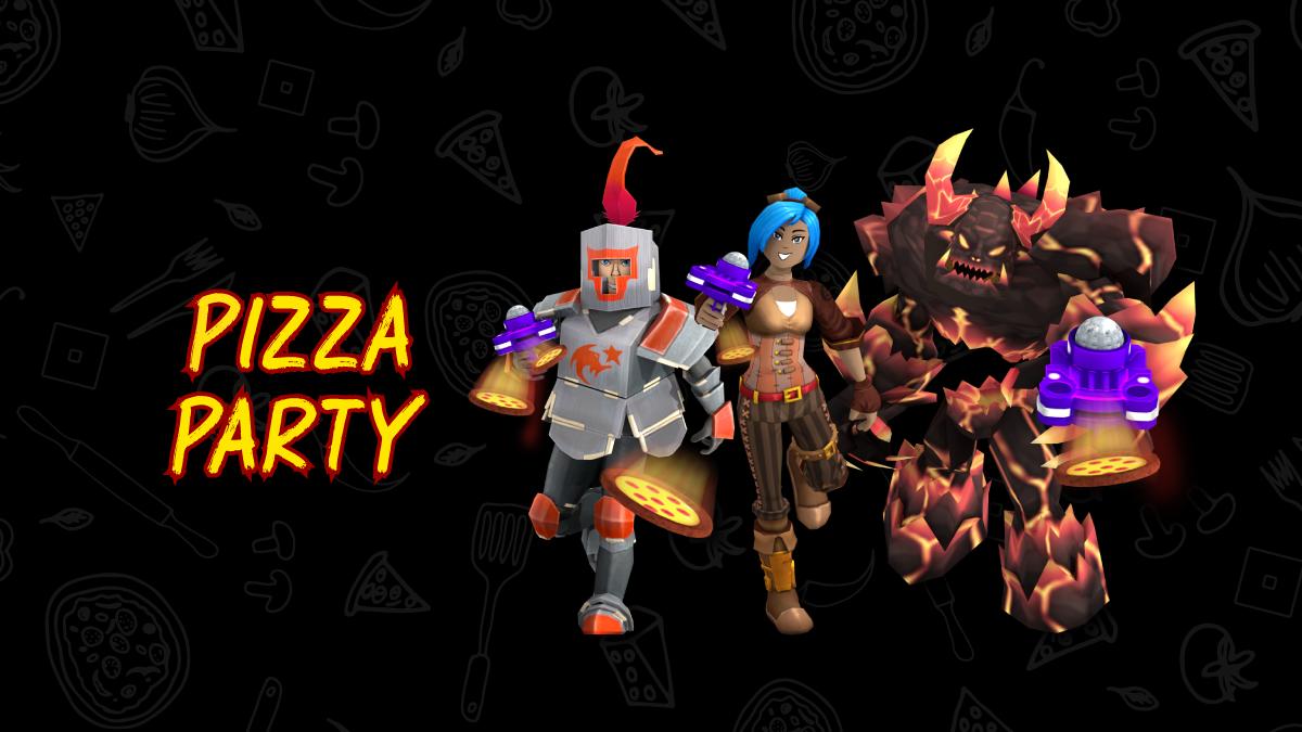 Roblox On Twitter A Party To Remember Show Up To - how to get all pizza party event items on roblox easy