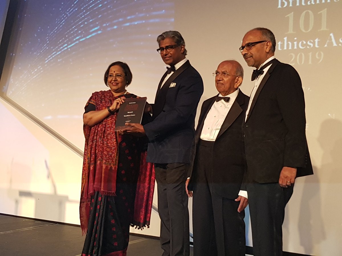 asianculturevul's tweet photo. Launch #AsianRichList profiling country's 101 richest Asians UK - with India High Commissioner Mrs Ruchi Ghanashyam @HCI_London https://t.co/VqcQAoUl7r