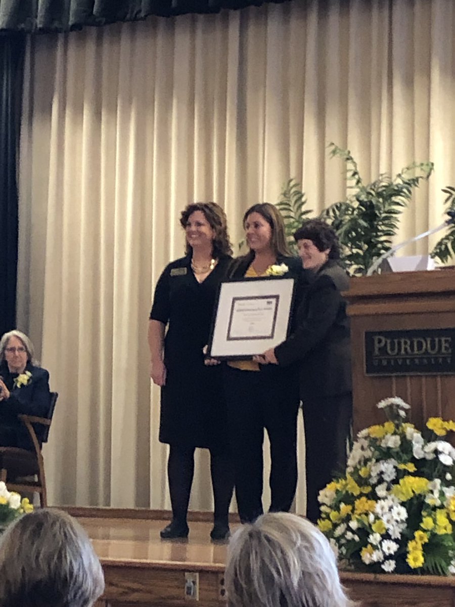 PurdueFoodSci's tweet photo. Congrats Nancie Corum-Oxley on @PurdueAg Distinguished Ag Alum Award! https://t.co/WaYm2csPnG