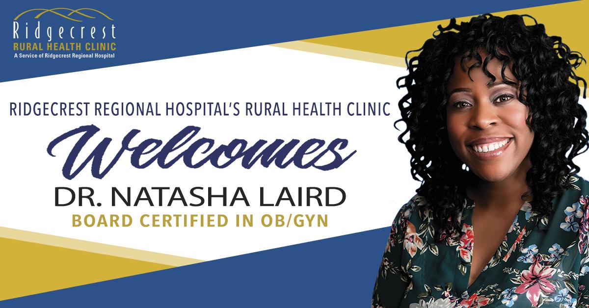 RCRegionalHosp's tweet photo. We are delighted to welcome Dr. Natasha Laird to the RRH family! Specializing in OB/GYN, she provides care for women of various ages, from teenagers to those in their postmenopausal years. For appointments, please call: 760-499-3827.
#RRH #wehavethebestemployees https://t.co/IV0plh9wa8