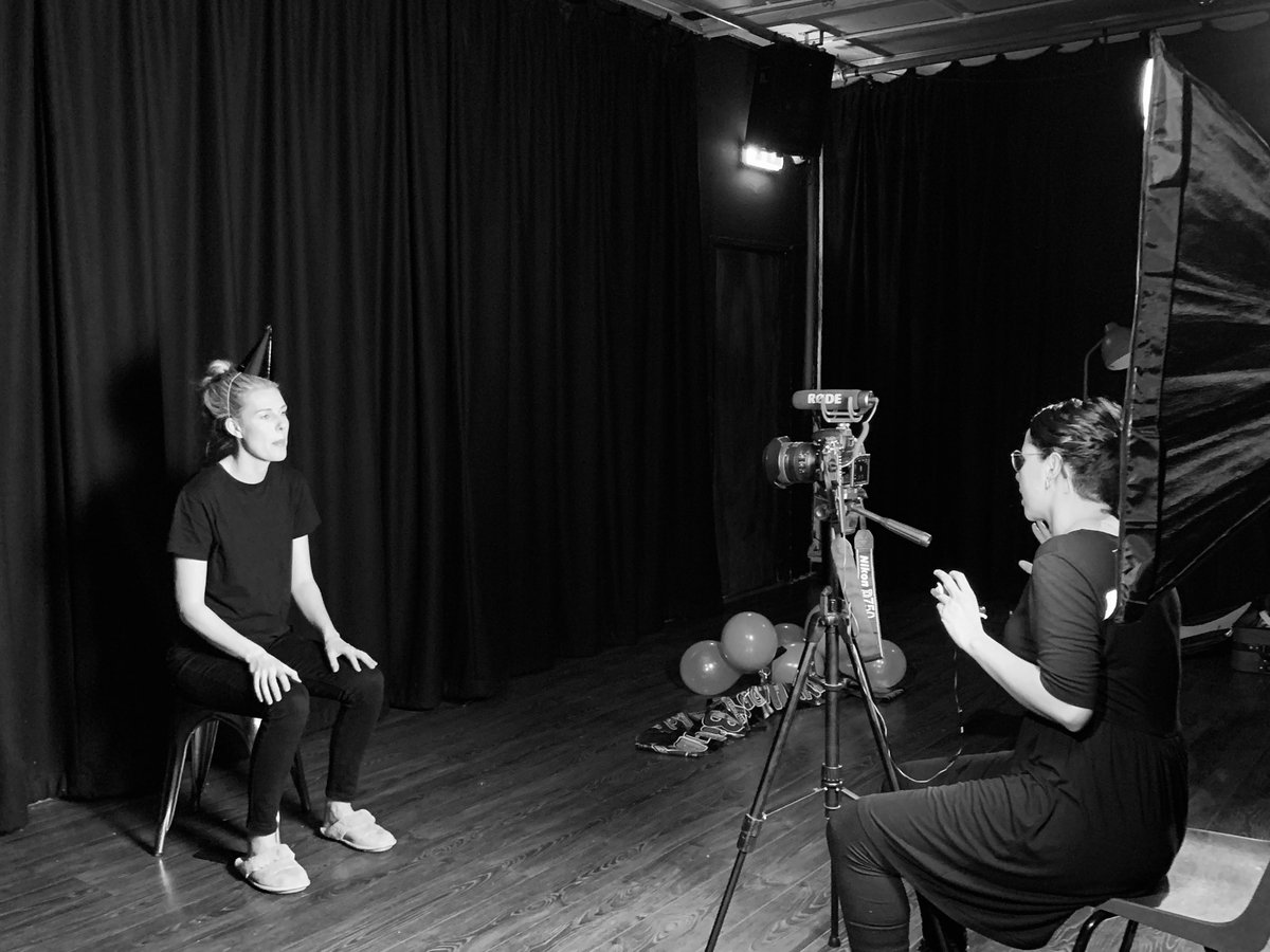 Four characters in one! <a href="/SouthAfreakins/">The South Afreakins</a> new show is keeping us on the edge of the chair.

#newtrailer #BehindtheScenes #edfringe #edfringe19 

Thank you <a href="/swkplay/">Southwark Playhouse</a> for hosting us today!