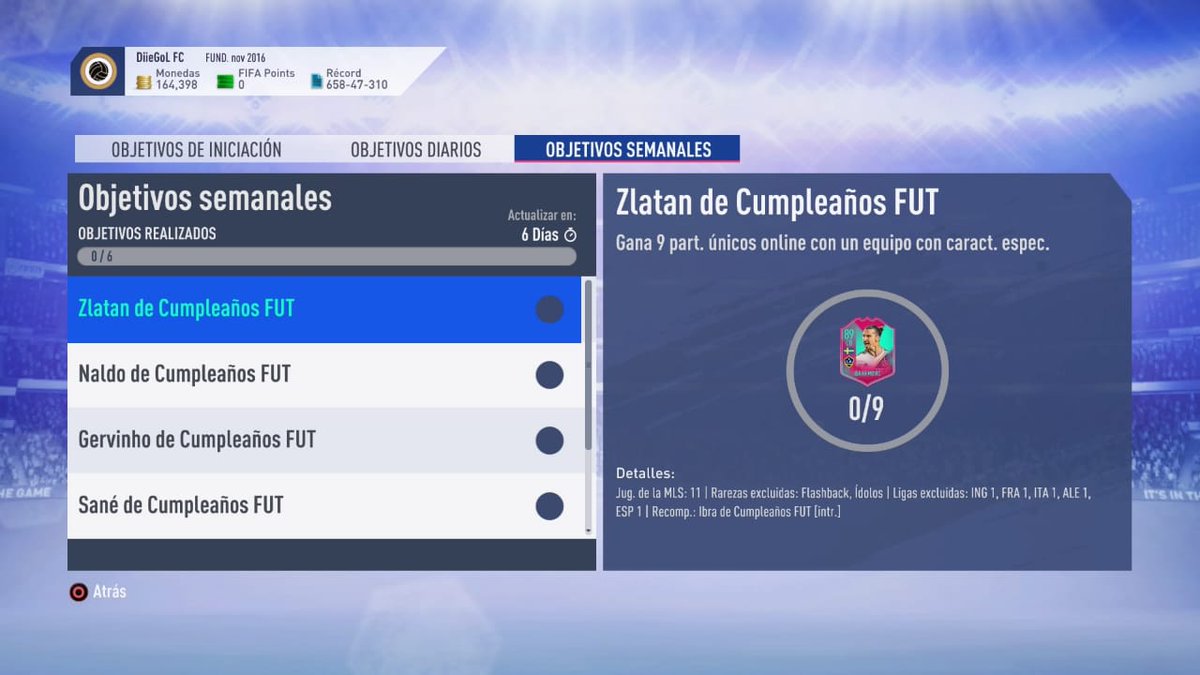 diiegol95's tweet photo. Gente! Estamos ayudándonos entre todos en mi grupo de Whatsapp, para sacar los obj semanales. Los que quieran entrar mandenme MD y los agrego sin problemas https://t.co/Jt7JONqcph