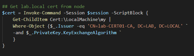 vmkdaily's tweet photo. Introducing DSC_LABS, hosted on github. Learn step by step to build a Desired State Configuration (DSC) lab containing domain controllers, cert server and pull server. Feel free to make a video or blog series; this is open source.

https://t.co/x56Ua5v499 https://t.co/shMvwuRYrh
