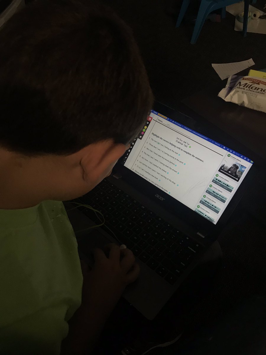 Using @usekamiapp for the FIRST time with my students to complete a digital grammar assessment. Yay for saving paper and yay for using tech! Thanks <a href="/Mr_Sondgeroth/">Ben Sondgeroth</a> for introducing me to this Kami world!!
