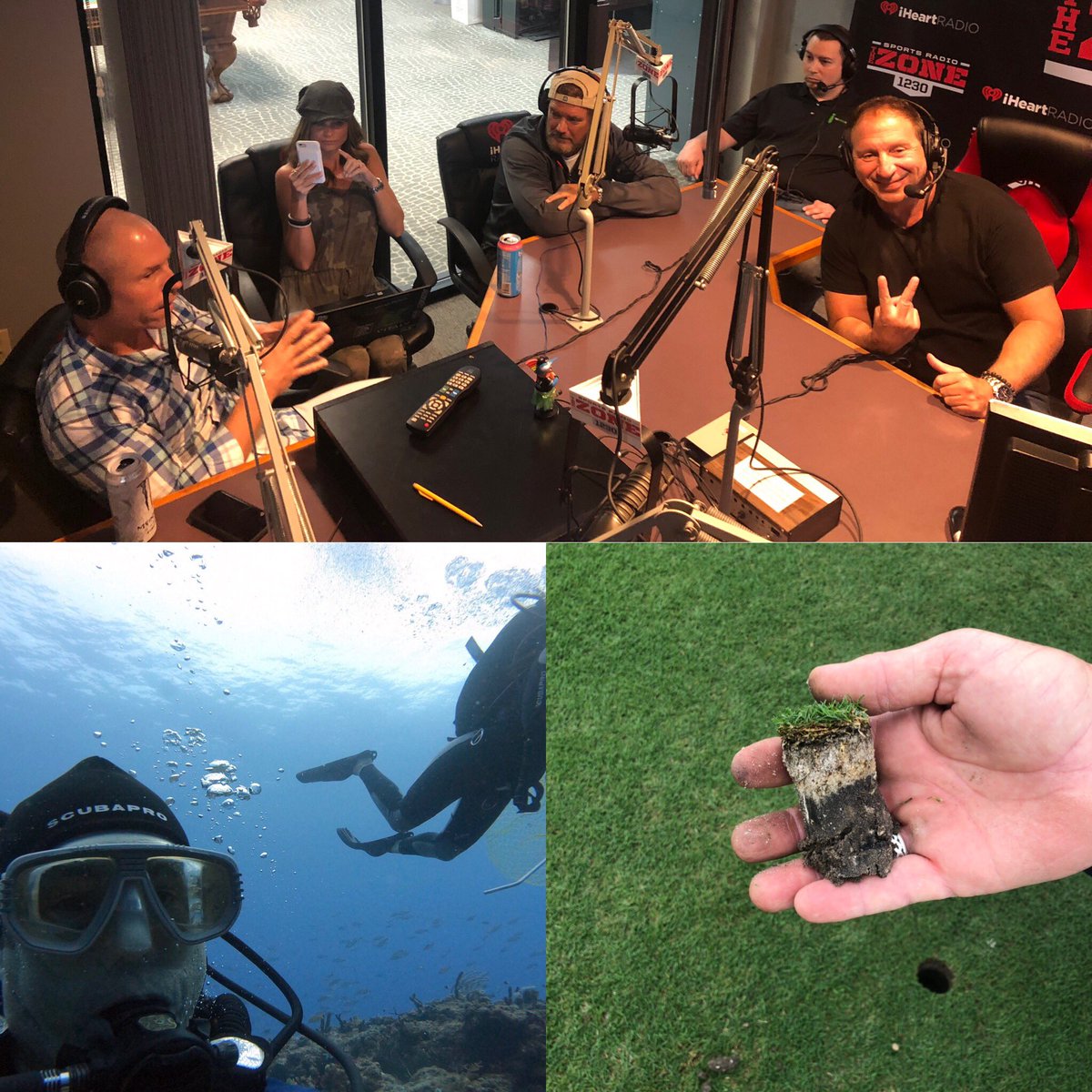 the_brightmike's tweet photo. Thanks Florida for the past 7 days. The 3 things that make me happy! @TurfsupRadio @PompanoDive @ampagronomy https://t.co/r1xTVeeSMI