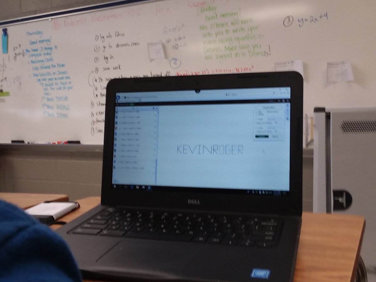 eobrien22's tweet photo. @MMadrigalGMS   PA7 students using @Desmos to graph their names for 3D printing. #engageycsd #mathycsd @ChristiePica #gmstory https://t.co/iJwjwwVeUI