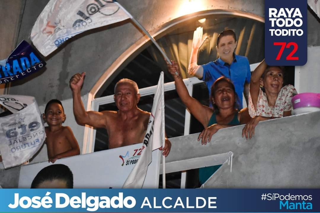 Recorrimos las principales calles de Manta para demostrar que #MantaYaDecidió.
Este domingo, Manta votará todo 72.

#JoséDelgadoAlcalde