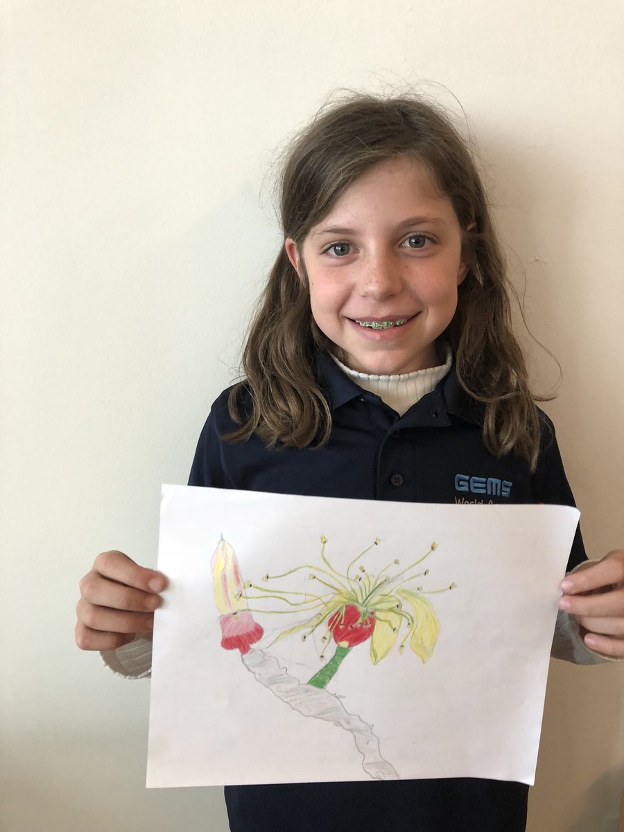 G3GEMSCHI's tweet photo. Another botanical illustrator in the making! Thank you for sharing your passion with us, @nirupa_rao! https://t.co/P02k7qSnac