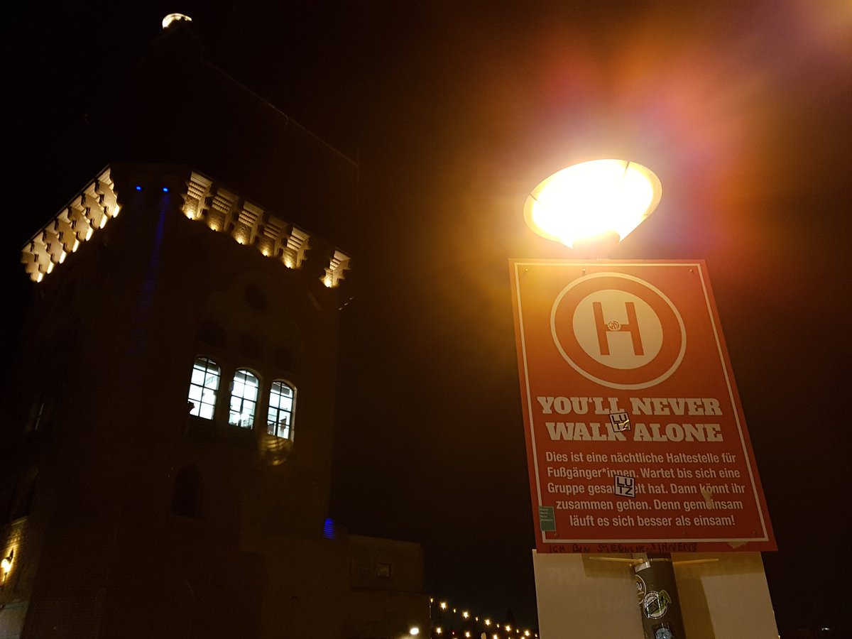 AnneHirschMZ's tweet photo. Sicher durch die Nacht: Klasse Sache @Stadt_Wiesbaden! #Schlachthof #Nachtleben #Clubszene #SicherIstSicher #SafetyFirst #Hessen #YouWillNeverWalkAlone https://t.co/NOFMwNHCTS