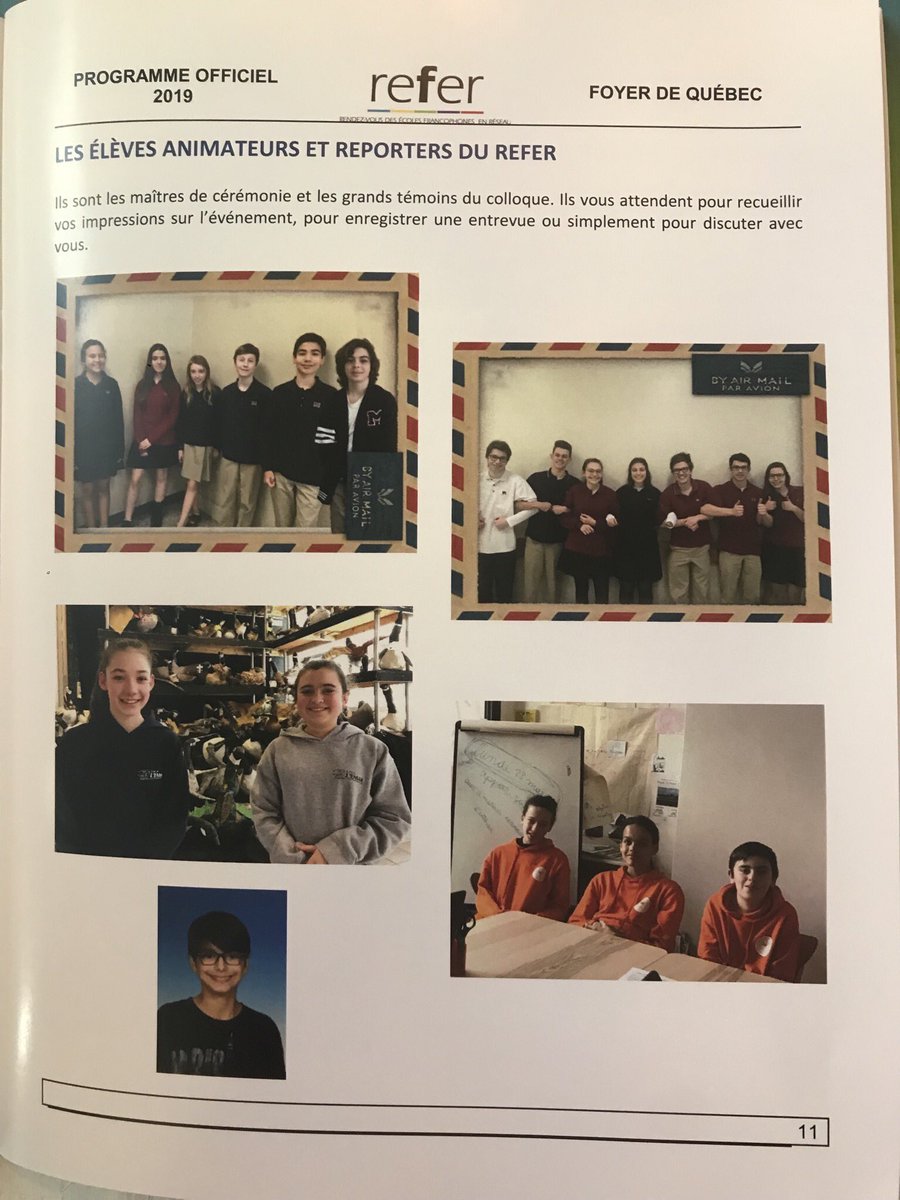 TrousseauParis's tweet photo. Fière des kids from @SchoolVincennes &amp; @Hubschool21 Adrien, Garance &amp; Roman pour leur implication, leurs 😀 &amp; leur adaptabilité en tant que reporters- journalistes du @ReferEdu 

🇨🇦🙌🏻🌎

#LearningByDoing
#ChangeMakers 

Cc @Becket6 @jmblanquer @nathcouz @IrynaIN @margaridaromero https://t.co/clnfh9A0bQ