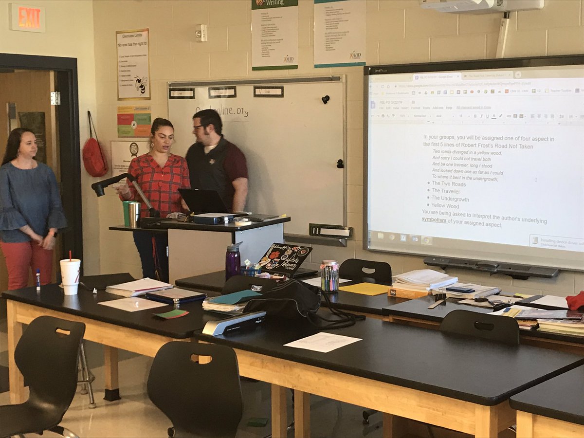 ElinorLister's tweet photo. Great day in @AndersonFive with IBL training! @Wake_UTD_PBL I love empowering teachers to do more for students in their classrooms! https://t.co/HC1r7Urnst