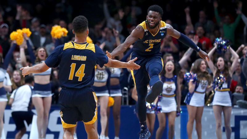 cityofirvine's tweet photo. Go #anteaters! Congrats UC Irvine's @UCImbb on today's great win against @KStateMBB. You rock!! Coach Russell Turner says "I'm still hungry!" #MarchMadness2019 #MarchMadness #SanJose @UCIrvine @UCIAthletics (Picture: Yong Teck Lim / Getty Images) @City_of_Irvine https://t.co/7AnsFo7PYq