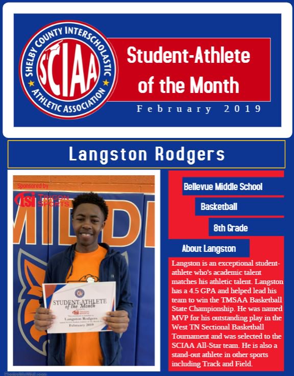 MSCIAAfever's tweet photo. Outstanding GPA, Great Character, and Stand-Out Athletes are the requirements for the SCIAA Student-Athlete of the Month. Congratulations to the February recipients! https://t.co/mH2wTVMYI6