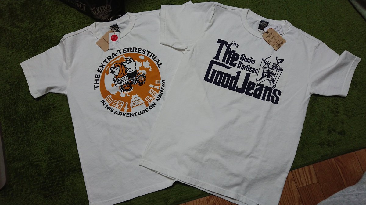 moforin's tweet image. 豚さんTシャツげと！
ヽ(=´▽`=)ﾉ
ダルチザンのETとゴッドファーザーコラボ、kawaiiぜ！
池ヶ谷さんいつもありがとう！
ダルチザンゴッドファーザーTシャツのバックプリントもｻｲｺｰ！
(๑•̀ㅂ•́)و✧
#HEATH #dartisan　#Studio_D'artisan
#StudioDartisan 
#横浜ワールドポーターズ