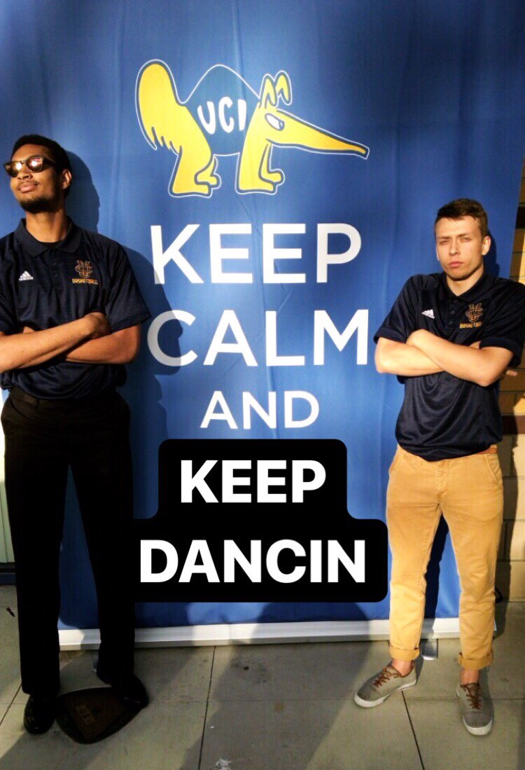 sapre11's tweet photo. Keep calm and keep writing that CINDERELLA story @UCImbb 🏀🐜 #marchmadness #upset #selvaproud https://t.co/1Xk80OBrmw