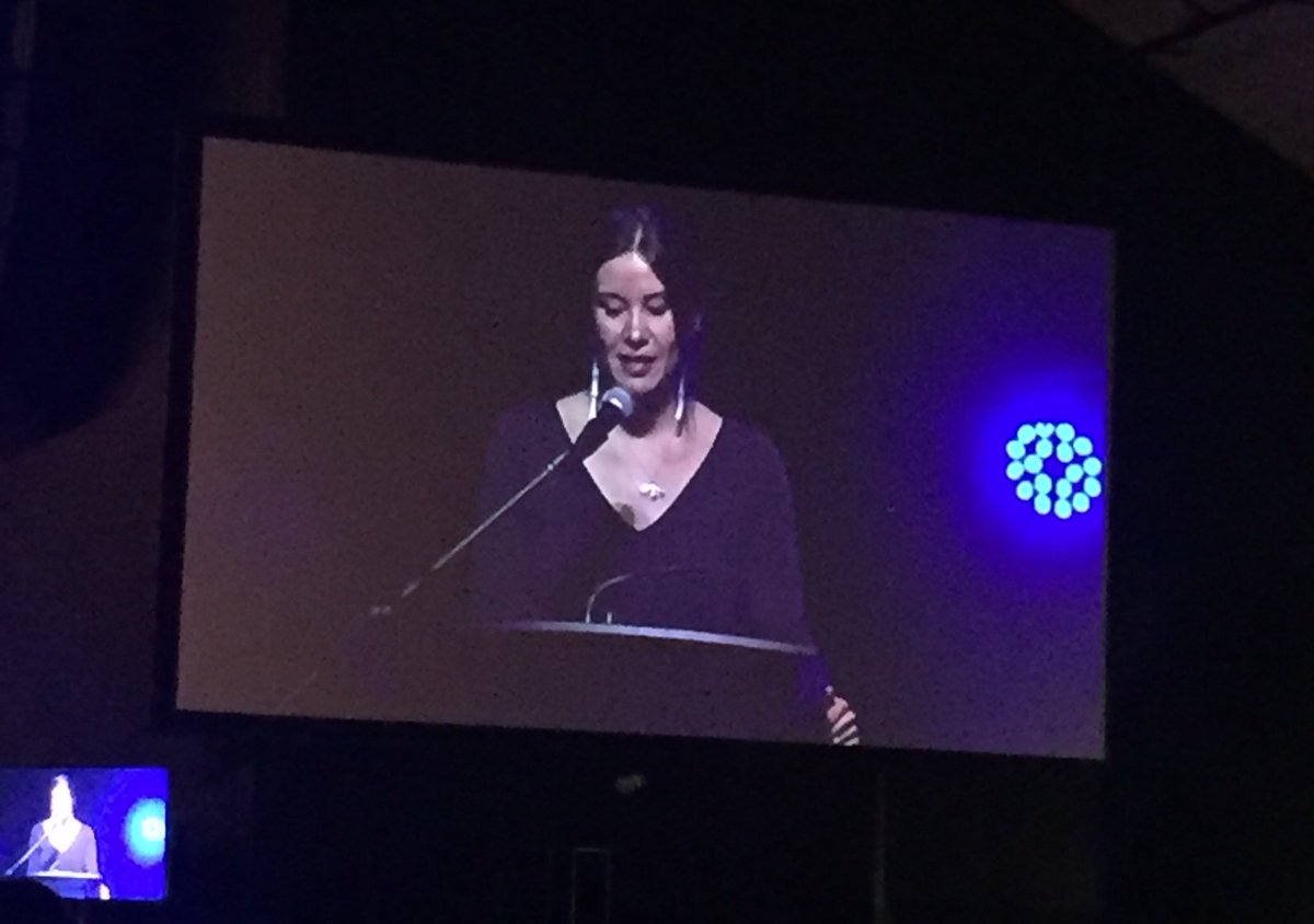 ClaudiaYehia's tweet photo. Thank you for sharing you story and the work you are doing to inspire young girls ๐ #TIIEC2019 #thinkingIndigenous @mredshirtshaw https://t.co/LhZDbj6IC6