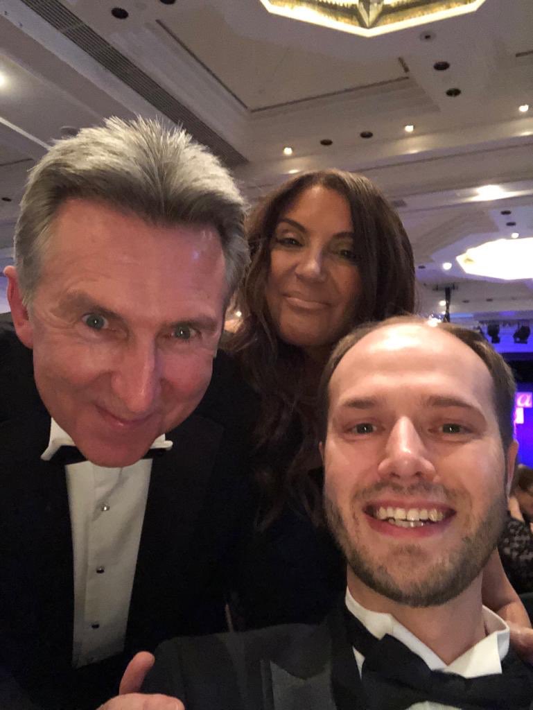 #ERAselfies2019 Titus Learning proud to be at the ERA awards, with the man himeself Chris Milton!