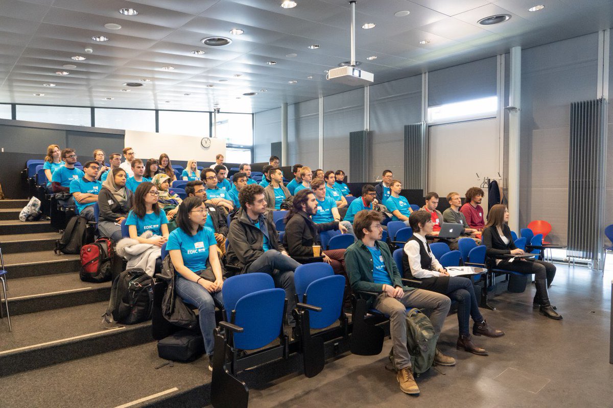 ICepfl's tweet image. After three wonderful days, the EDIC Open House has reached its end. We would like to thank all the organizers and wish to see all the fellow PhD students on @EPFL_en campus next year!
All the photos are on our Facebook page: facebook.com/ICepfl/
#icepfl #epflic #edic