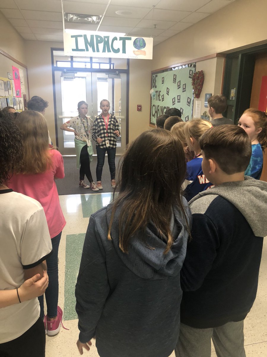 WwesTeam's tweet photo. A small group of our 5th graders still had their career day energy as future teachers and wanted to create an activity. They created a scavenger hunt for our learners who had met their goals today. They even wrote their own clues!! ❤️ #WeSoar #leadership #supriseanddelight https://t.co/6bG179AWqQ