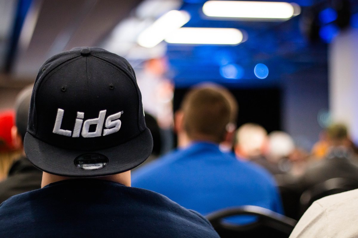 CareersAtLids's tweet photo. The Spring Sales Conference is always a highlight of the year! #WeAreLids #LidsNation #HaveFunSellHats https://t.co/AYesQ9oyIA