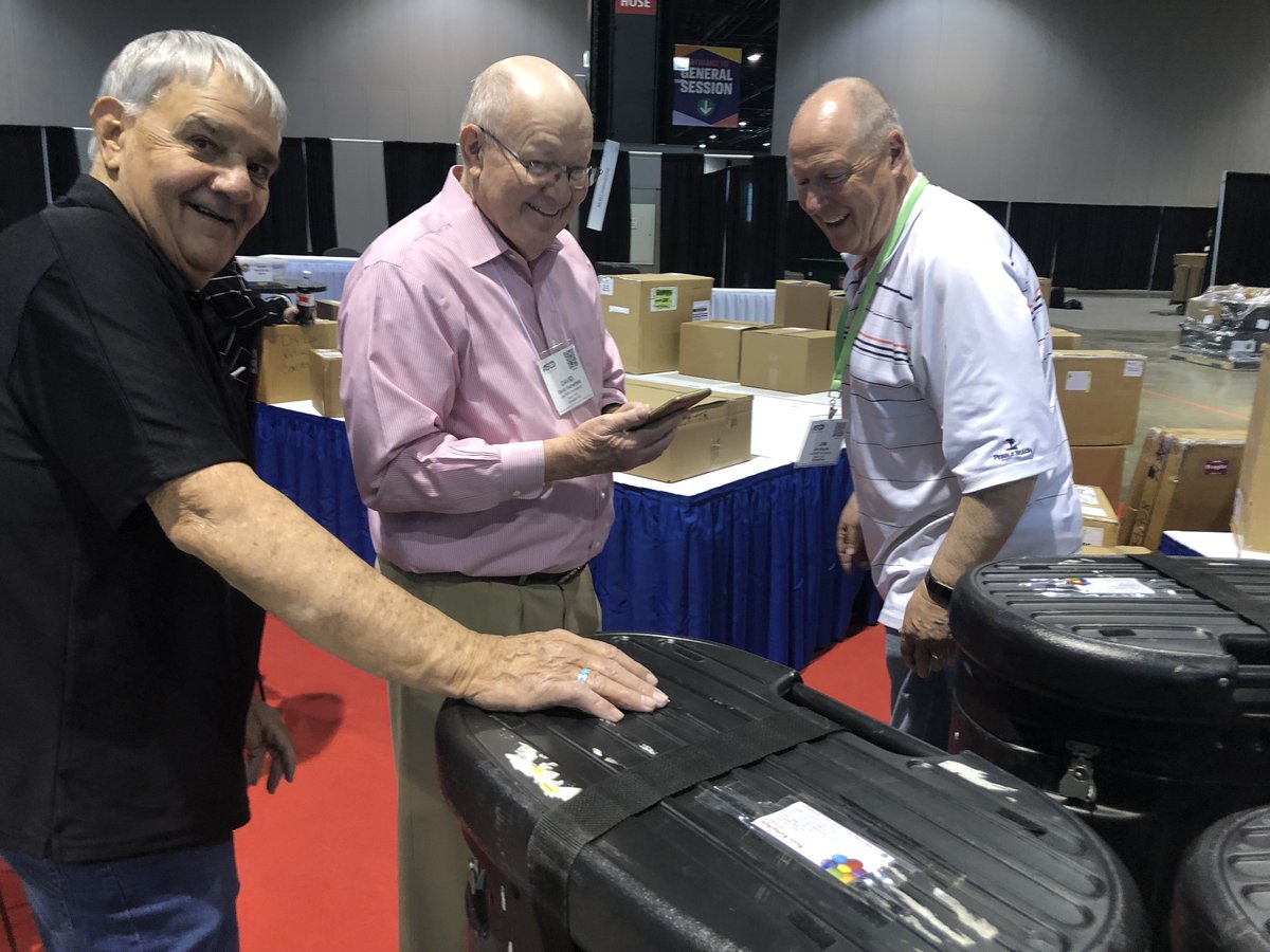 JustASKPubs's tweet photo. ASK Group Guys at our ASCD @ASCD #Empower19 “After Party” – aka dismantling the booth! Thanks guys! https://t.co/EW4DZgGbMT