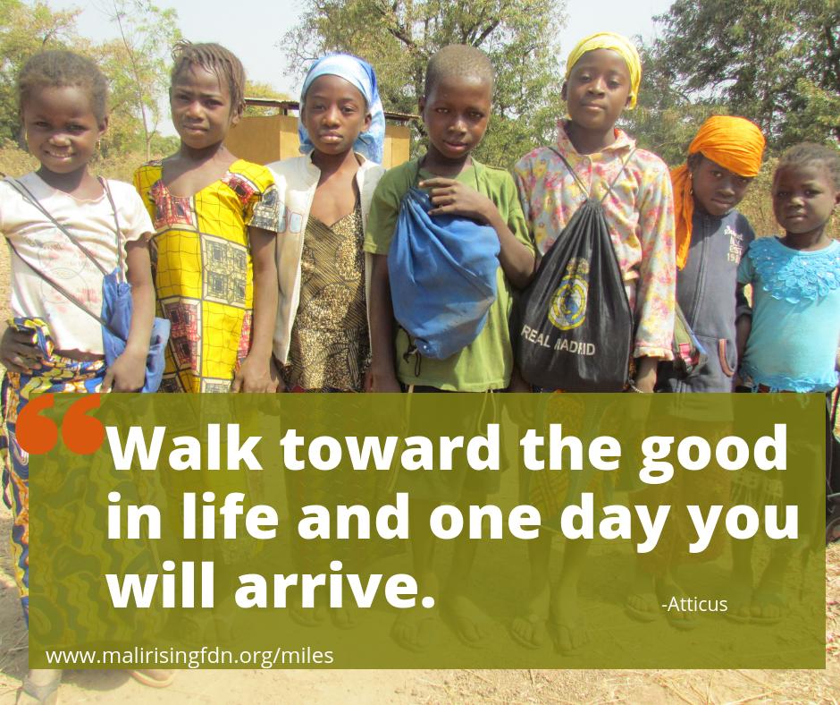 Malirising's tweet photo. Get ready to get walking this May with Miles for Mali! Learn more about how to get involved: https://t.co/2FA2y988NZ #buildaschool #withyourfeet #okaynotreally #education #walking #volunteer https://t.co/xBFIWlPix5