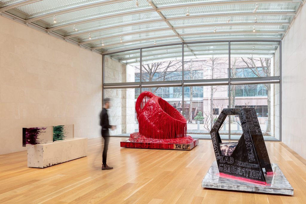 Ryder Richards discusses Sterling Ruby's sculpture exhibit at the Nasher Sculpture Center, Dallas #oedipus #artreview #eutopia #ryderrichards #sterlingruby eutopia.us/sterling-ruby/