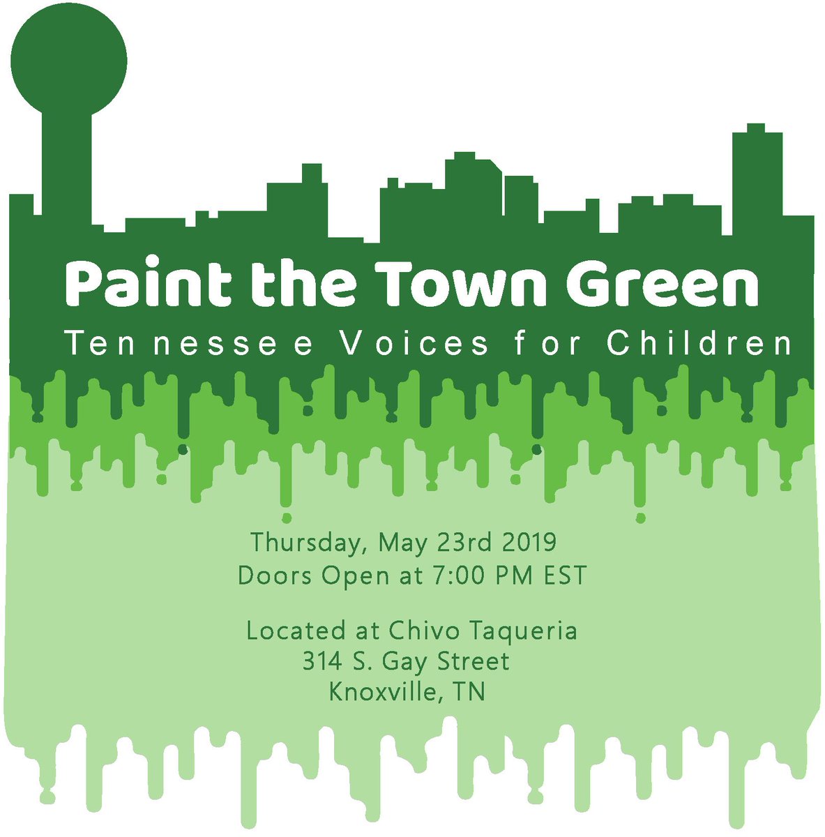 tnvoices's tweet photo. Check out "Paint the Town Green 2019" https://t.co/oIaqLMSngI @Eventbrite https://t.co/NEKbLmJJH2