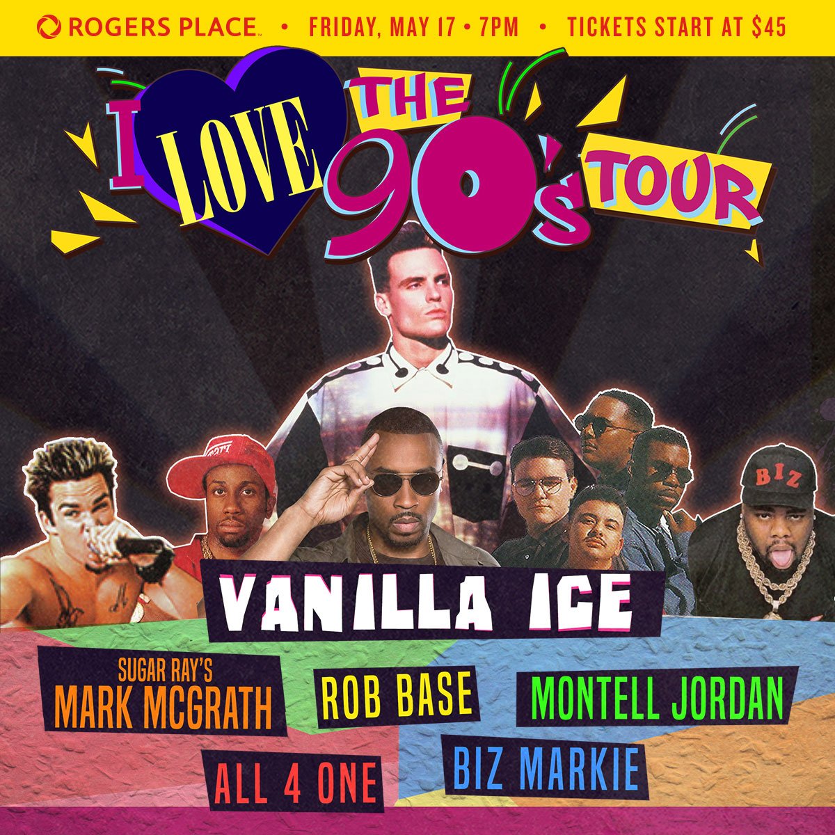 whereedmonton's tweet photo. 🎵 GIVEAWAY 🎵 
Ready for an epic night of nostalgia? The 'I Love the 90s' Tour is heading to @RogersPlace on May 17! 

RT &amp; follow to win 2 tix to this iconic show. Draw March 29. https://t.co/gR3z5eht6U

#yeg #yegevents #yegmusic https://t.co/XmmG5bqadx