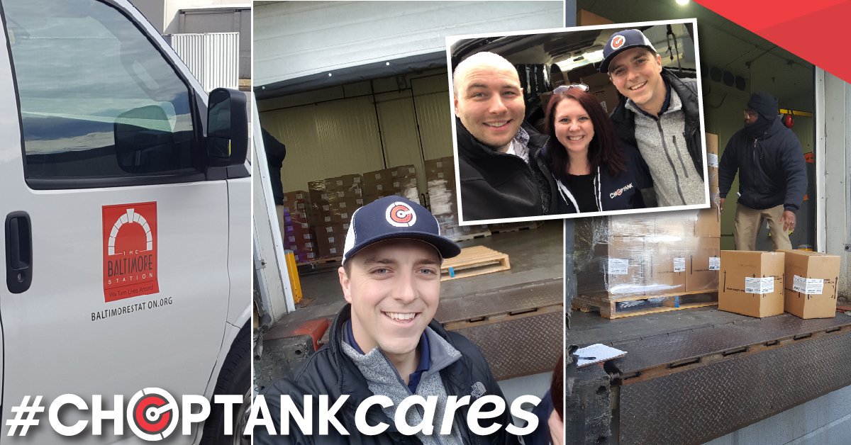 ChoptankTranspt's tweet photo. #ChoptankBaltimore donated baked goods πͺ to @BmoreStation, an organization that supports veterans and others on their path to self-sufficiency. #ChoptankintheCommunity #ChoptankCares https://t.co/ebtB922WdI