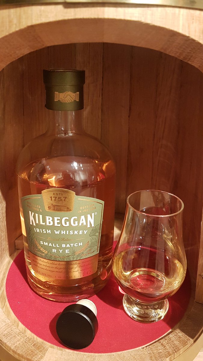 Mike____kelly's tweet photo. @thatsdramgood @ErdingerIRL @whiskeytalk2U @daveswhiskey @irishwhiskeybc @Lynch_kinsale @Marc_Whiskey @thewhiskeyguy1 @whiskeyfinesse @Mac_a2 @whiskeyfodder #fridaynightdram My third bottle since launch and I swear kilbeggan  #smallbatchrye is getting better and better, finding it very hard to part with 🤩 #potstill #rye #IrishWhiskey

#Centurion 
#lifestooshort https://t.co/9Nl8pxbrnF