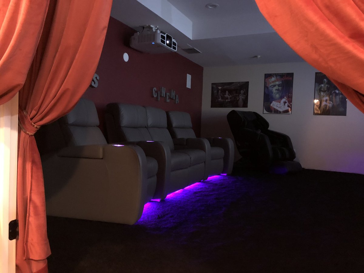 Are you looking to update your home theater? Check out our most recent Home theater install.    <a href="/JoelFenske/">Joel Fenske</a> @MatthewBoor