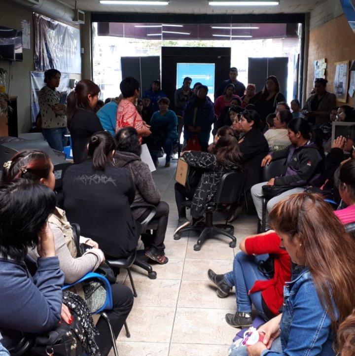 Reunidos con titulares de #Hacemosfuturo para  escuchar sus inquietudes y acompañarlos en este proceso de formación.  CDR Bariloche