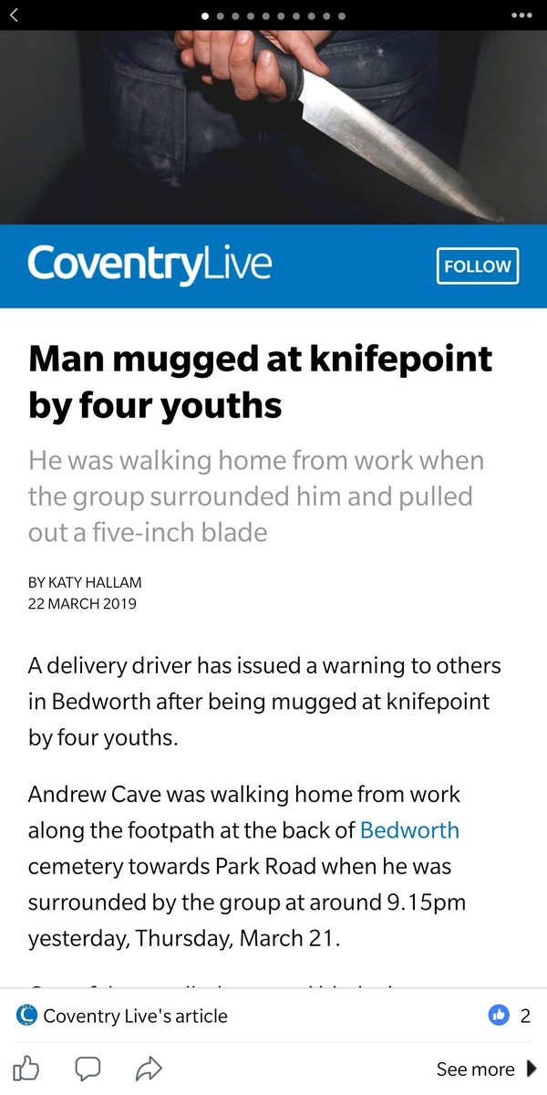 Petch_J93's tweet photo. @theresa_may again more crime in my hometown, where are our police force,is it due to cuts, nowhere is safe anymore, Brexit is a joke, we pay council tax which is going up, for what an unsafe city #sortitout https://t.co/pV00JJzqCO