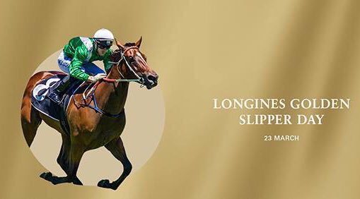 Australian Turf Club (@aus_turf_club) on Twitter photo This day! Longines Golden Slipper Day <a href="/rosehillgardens/">Rosehill Gardens</a> Biggest day of racing, 5x Group 1s, turf stars headed by world’s best <a href="/winx_horse/">Winx (Official)Ⓜ️Ⓜ️Ⓜ️Ⓜ️</a>, plus The Autumn Sun, Redzel, & best 2yos all after #GoldenSlipper glory. Off track, pop ups, Longines Prize for Elegance & Jimmy Barnes live! This day! Longines Golden Slipper Day <a href="/rosehillgardens/">Rosehill Gardens</a> Biggest day of racing, 5x Group 1s, turf stars headed by world’s best <a href="/winx_horse/">Winx (Official)Ⓜ️Ⓜ️Ⓜ️Ⓜ️</a>, plus The Autumn Sun, Redzel, & best 2yos all after #GoldenSlipper glory. Off track, pop ups, Longines Prize for Elegance & Jimmy Barnes live!