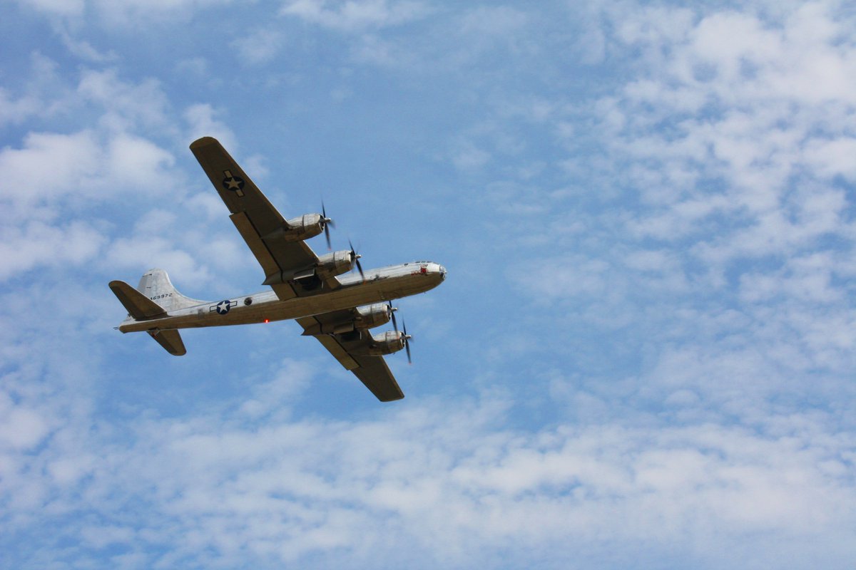 FlyICT's tweet photo. Doc's first flight of 2019! #B29Doc https://t.co/tRt6G4ufTV