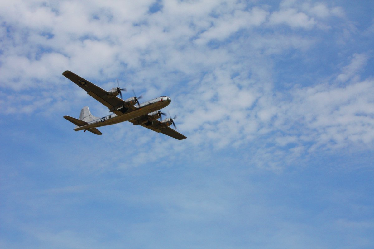 FlyICT's tweet photo. Doc's first flight of 2019! #B29Doc https://t.co/tRt6G4ufTV