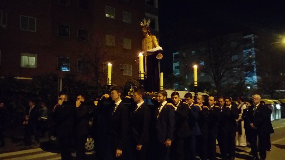 🔴 Vía Crucis de Jesús Despojado <a href="/DespojadoyPaz/">Hermandad de Jesús Despojado - Alcalá de Henares</a> 🔵⚪⛪