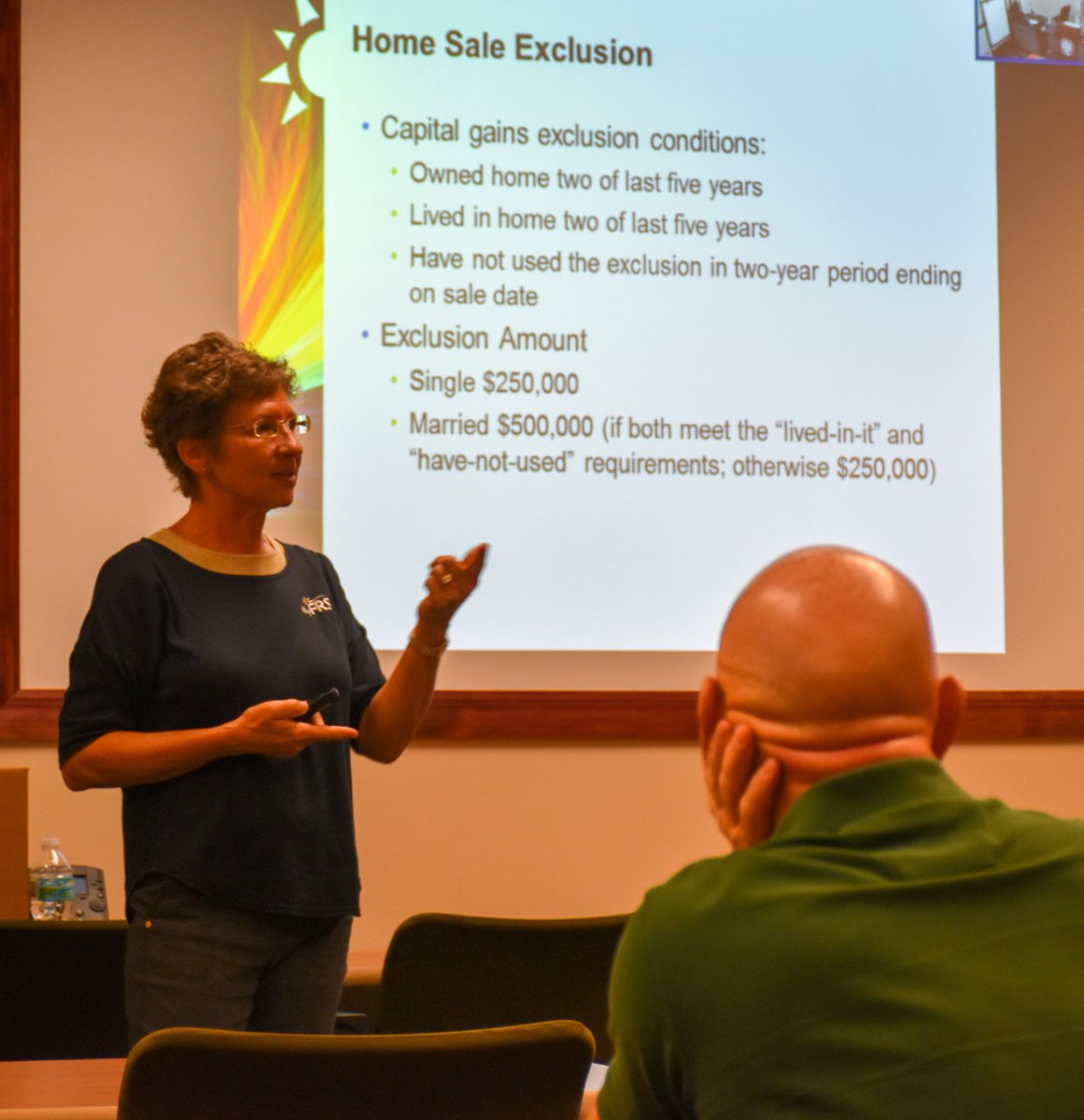 pascoclerk's tweet photo. Another reason to #JoinOurTeam: Regular seminars to help with life-learning/overall wellness. Today, Diane Spearin from #FloridaRetirementSystem twice devoted 90 minutes to catching us up on implications of 2017 tax reform act. #MyFRS Give us a look: https://t.co/T9UPyR7vqB https://t.co/ioSjqQ0QDg
