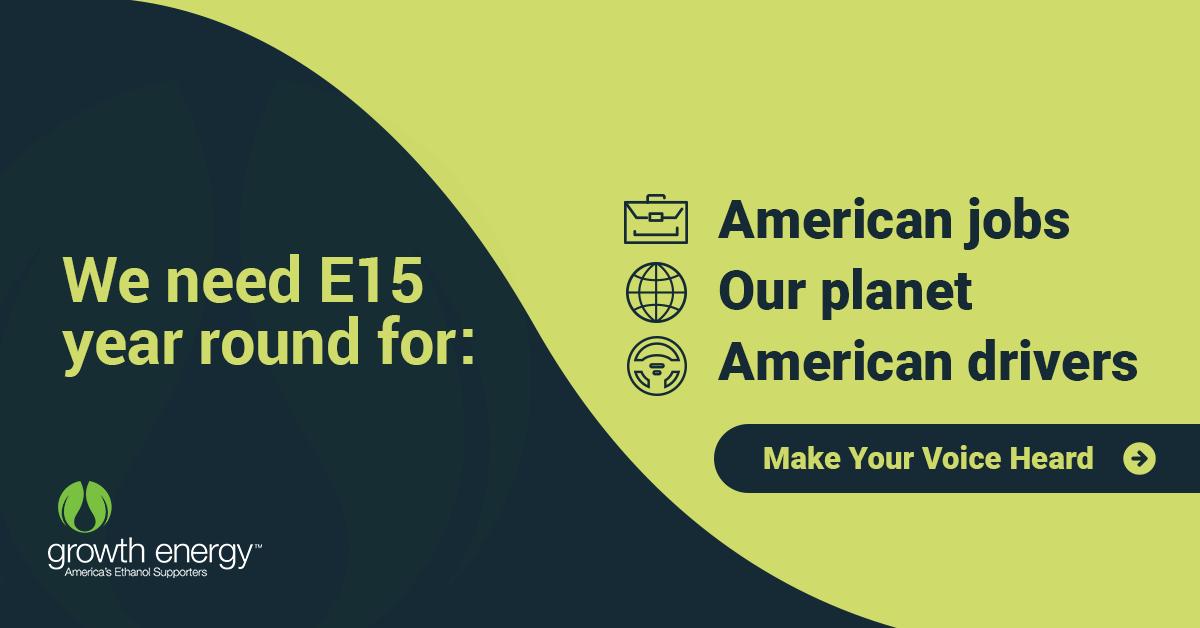 PrairieHrznAg's tweet photo. #E15YearRound is an opportunity to boost rural economy, keep our air cleaner, and offer drivers an affordable fuel choice at the pump. Make your voice heard NOW: https://t.co/RhsKaZa3Oe https://t.co/VXV0nCxtG7