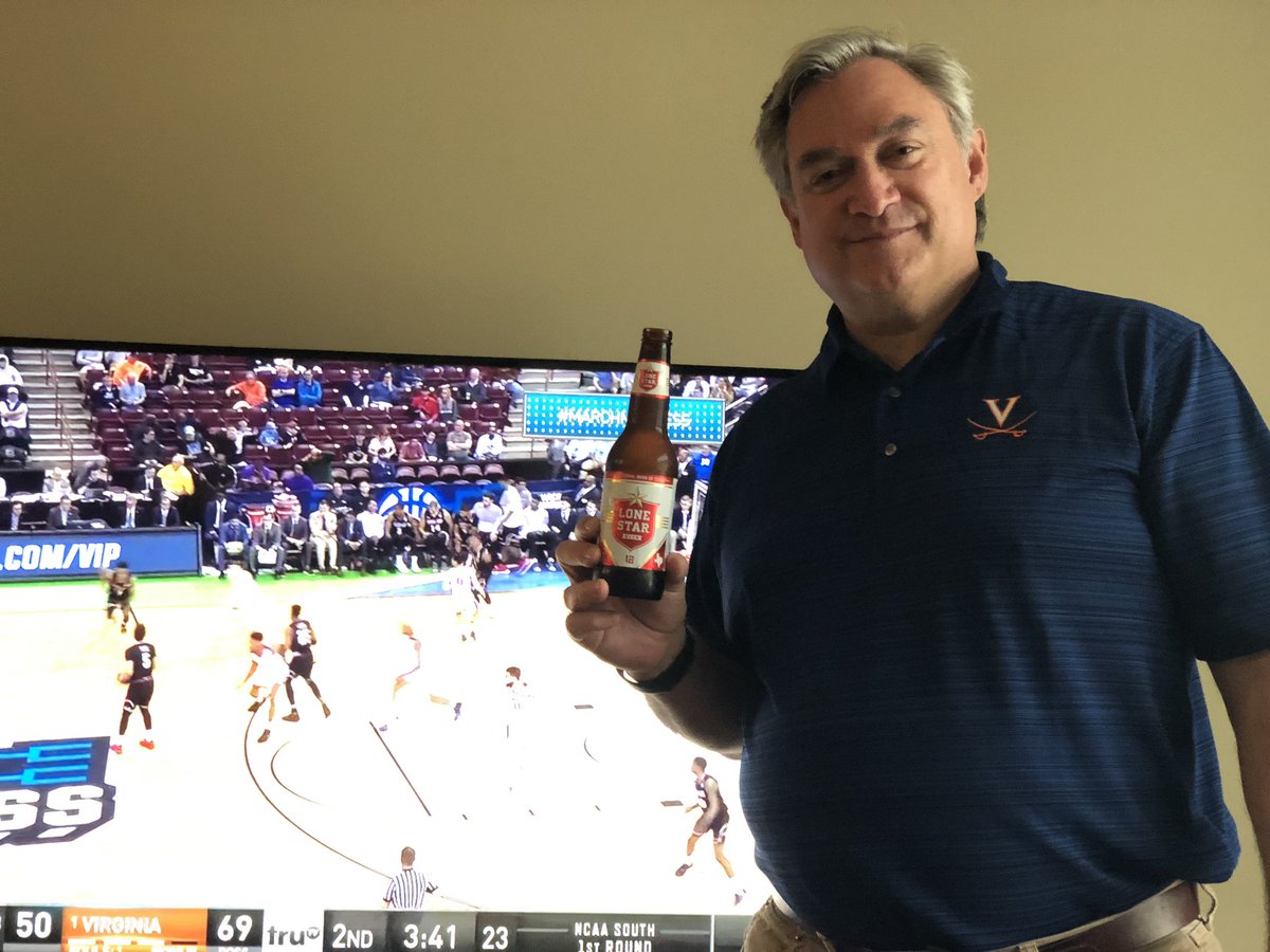 brianjstultz's tweet photo. Let’s all congratulate my buddy @rhg58 on his alma mater Virginia not losing to a 16 seed this year! Well done, Richard!!! #UVA #Wahoos https://t.co/fhJV2O0v0Y