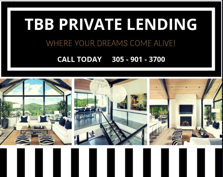 ArtMallGlobal's tweet photo. With TBBLoans, we BUY investment properties & do FREE Training & Free consultation about FUNDING Real Estate Investors (1-30 year Loans). Please let me know if anyone needs any help with Commercial Lending , Private Money, or Fix N Flips hard money Loans, etc. !!! 👑🏦✈️ https://t.co/ELqemWalvg