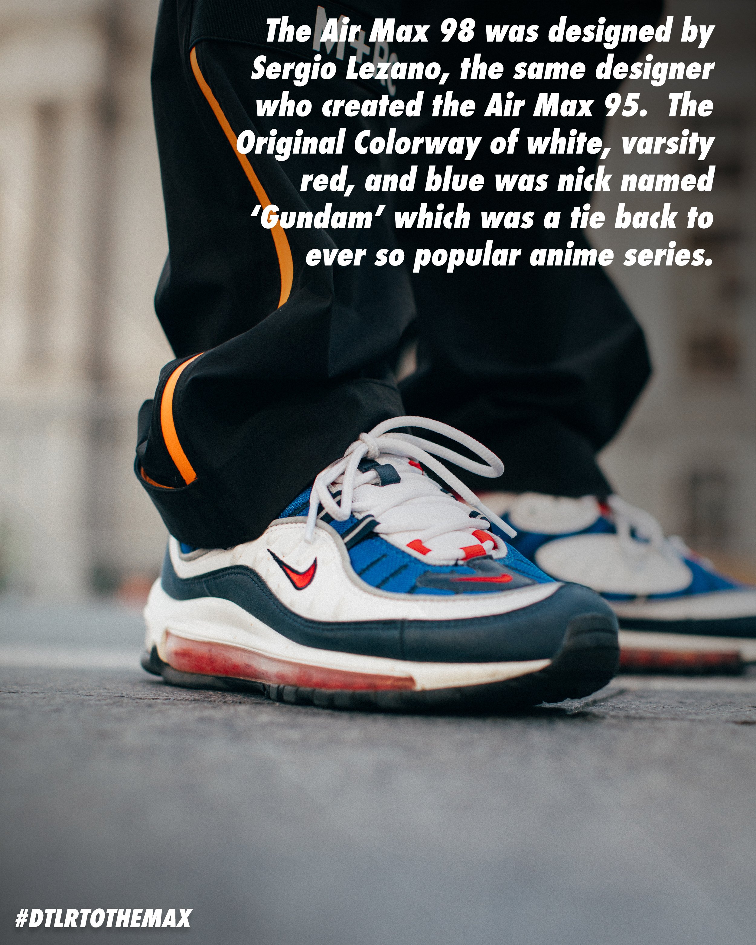 Air max 98 designer top