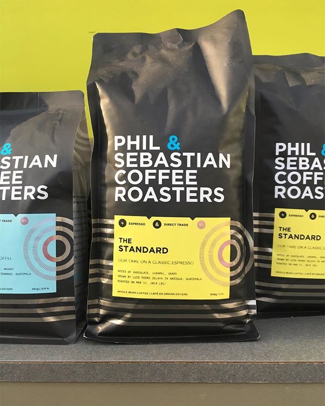 We’re running <a href="/philandseb/">Phil & Sebastian</a> beans this week! The Standard espresso has notes of chocolate, caramel, and grape. ☕️ ift.tt/2Ye4oic