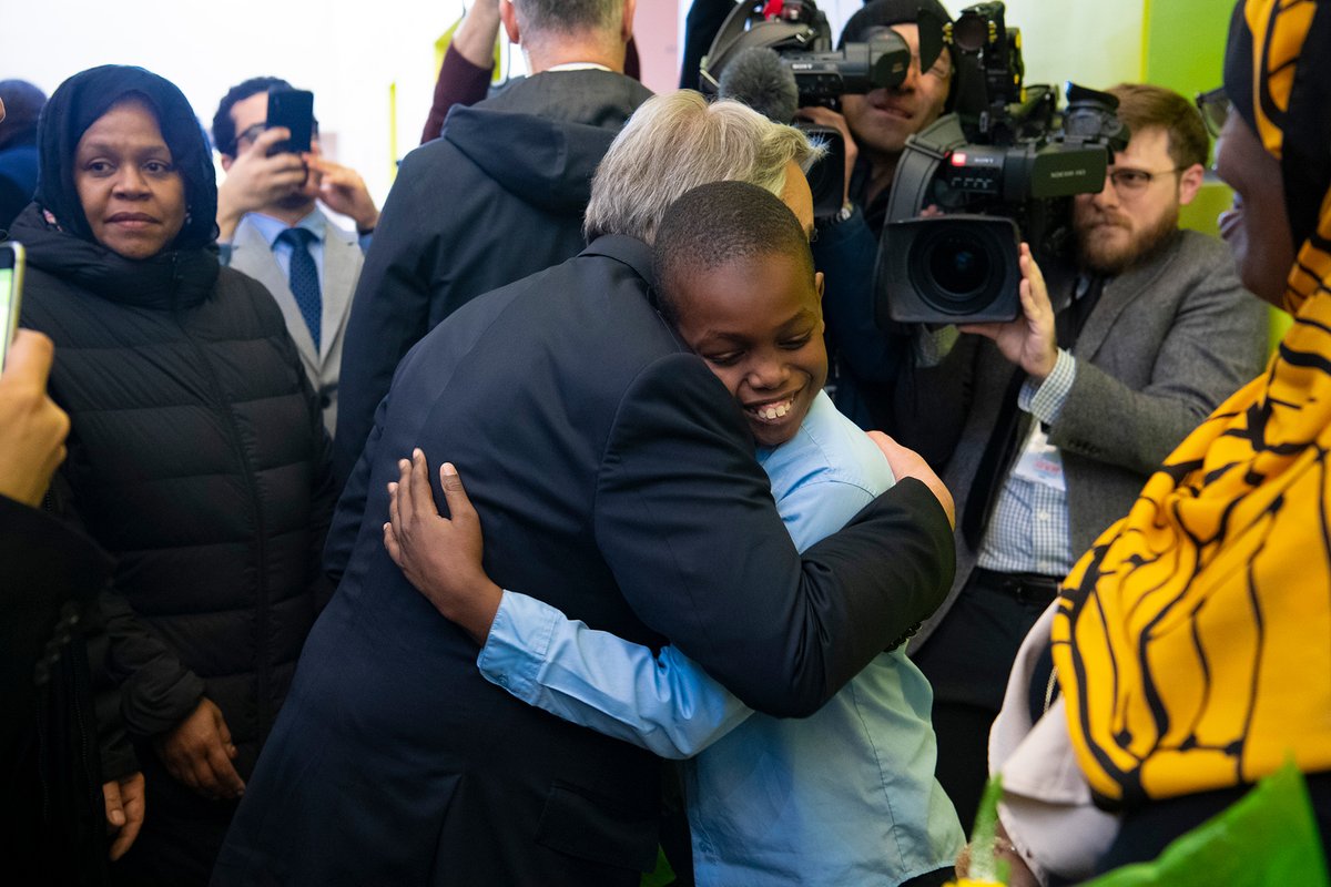 antonioguterres's tweet photo. Hate speech is spreading like wildfire. Social media is being exploited as a platform for bigotry.  Public discourse is being coarsened. The cancer is spreading.  It is our duty to find a cure. My remarks today at the NY Islamic Cultural Center: https://t.co/73It5qMLIi https://t.co/wFiKS9dmW6